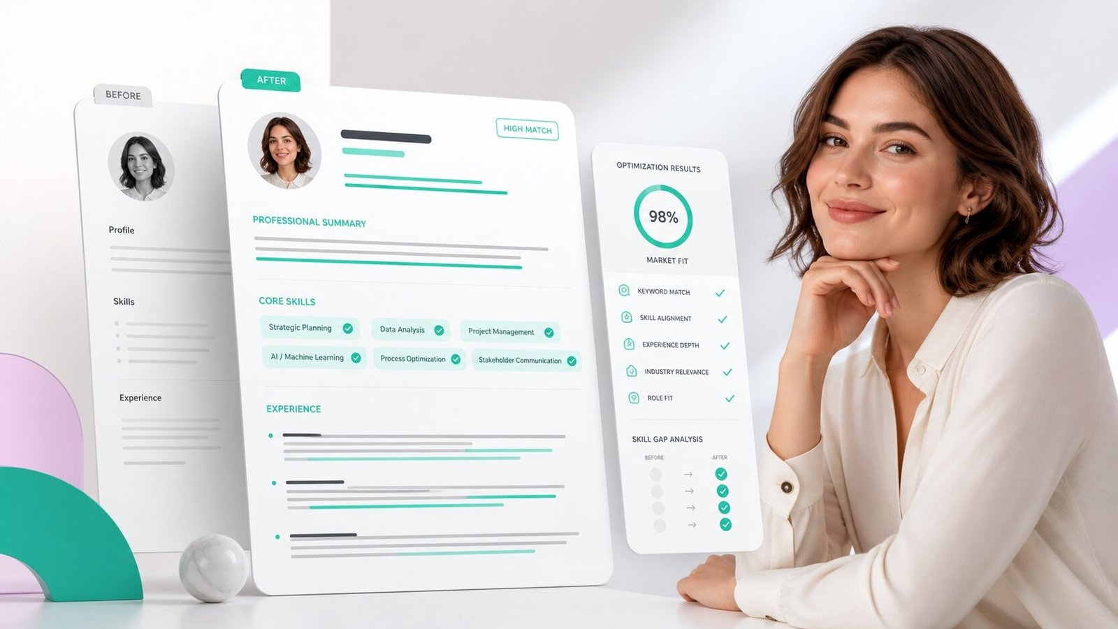 Pembuatan & Optimalisasi Resume dengan AI