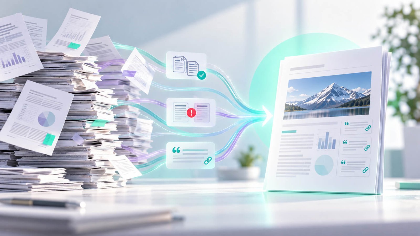 Clean Knowledge Synthesis