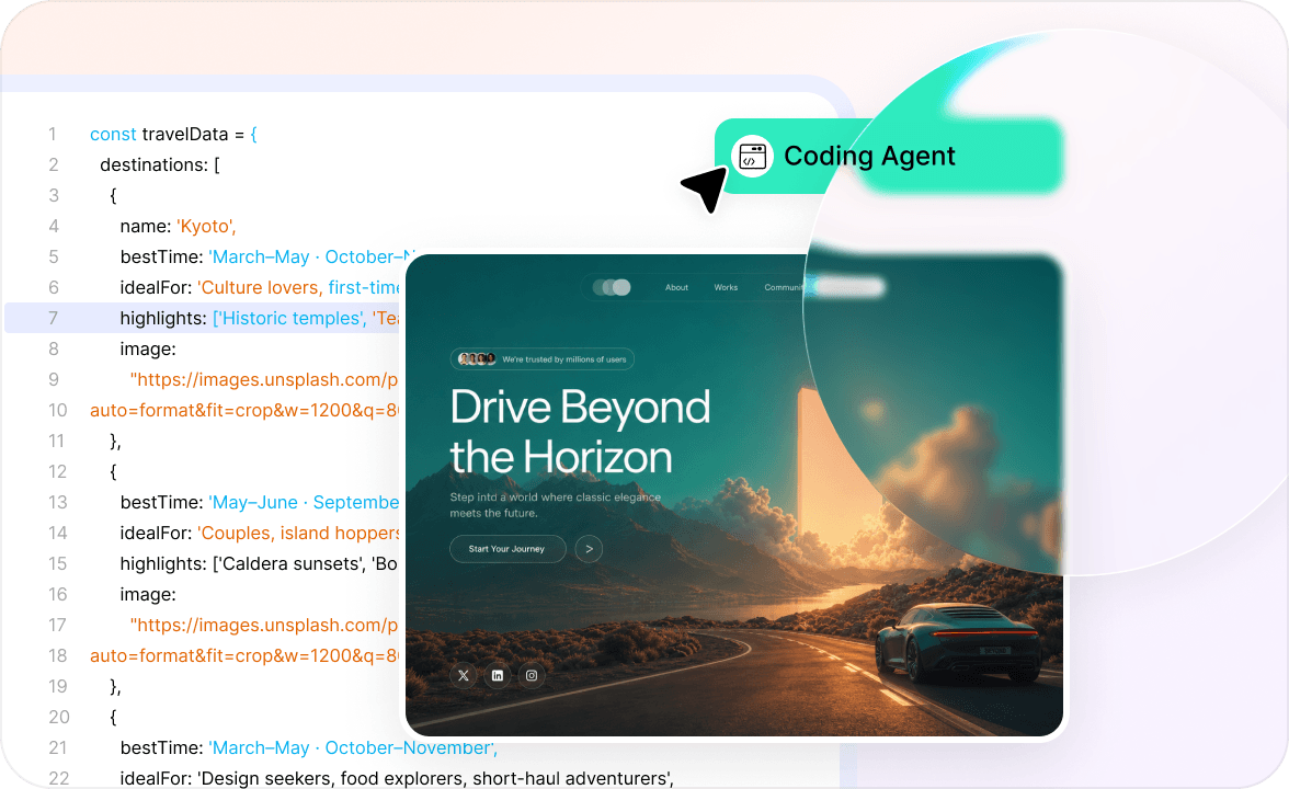 Create and Preview in One Flow