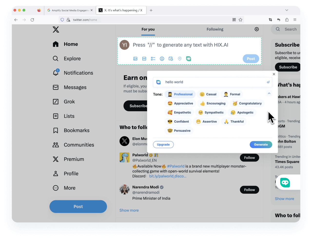 <span class="text-[#00D3B6]">Увеличьте</span> вовлеченность в социальных сетях в Firefox
