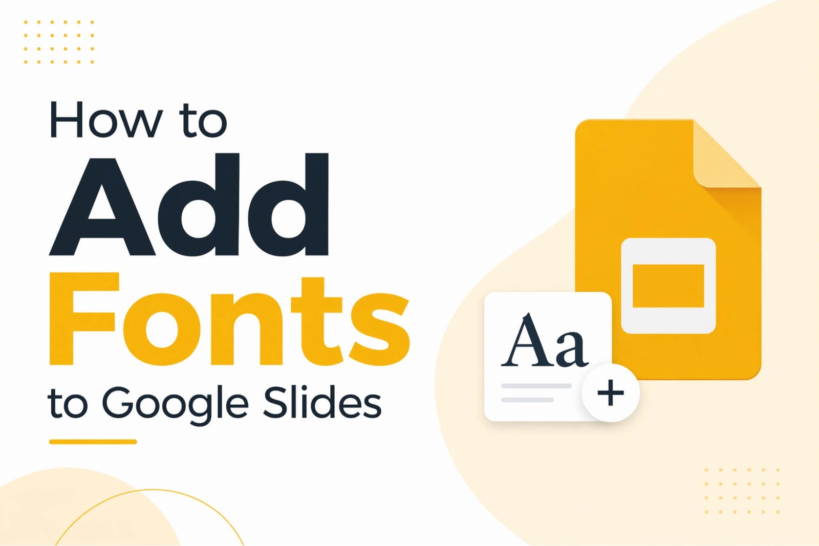 Cómo agregar fuentes a las presentaciones de Google Slides