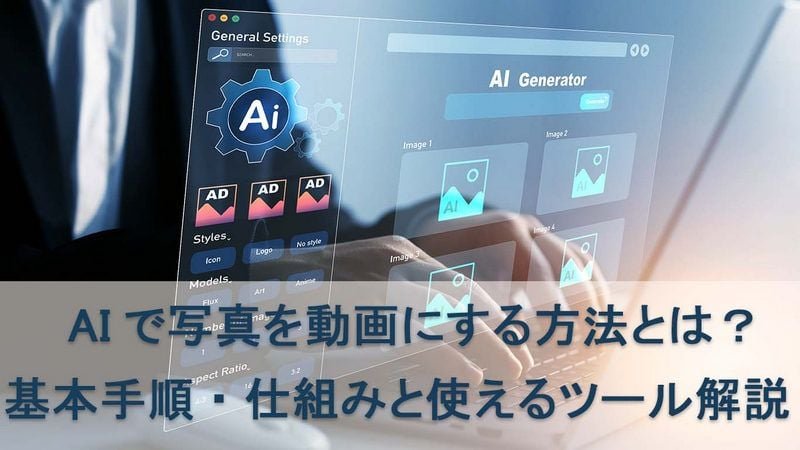 AIで写真を動画にする方法