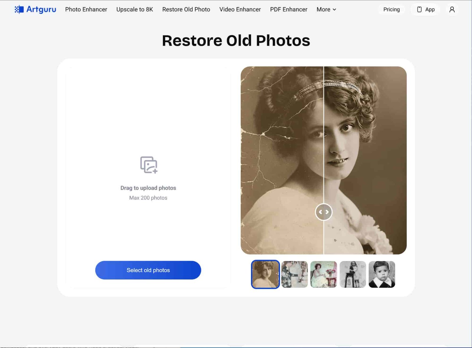 old photo restorer