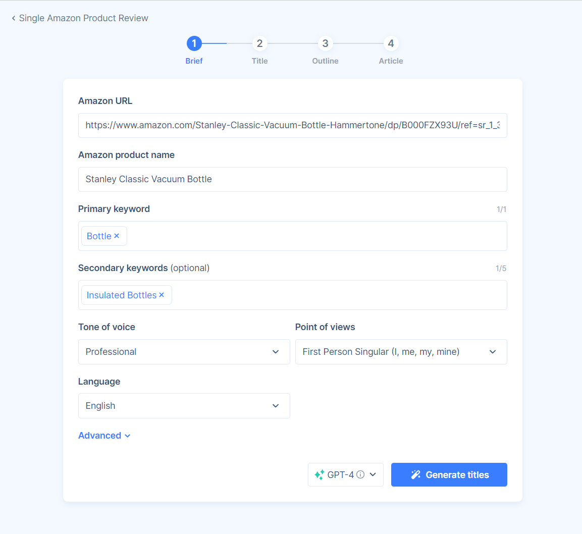 <span class='text-[#00D3B6]'>Streamlined</span> Amazon Product Review Creation